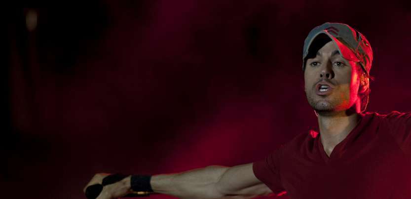 Love and sex tour: Enrique performed in Colombo